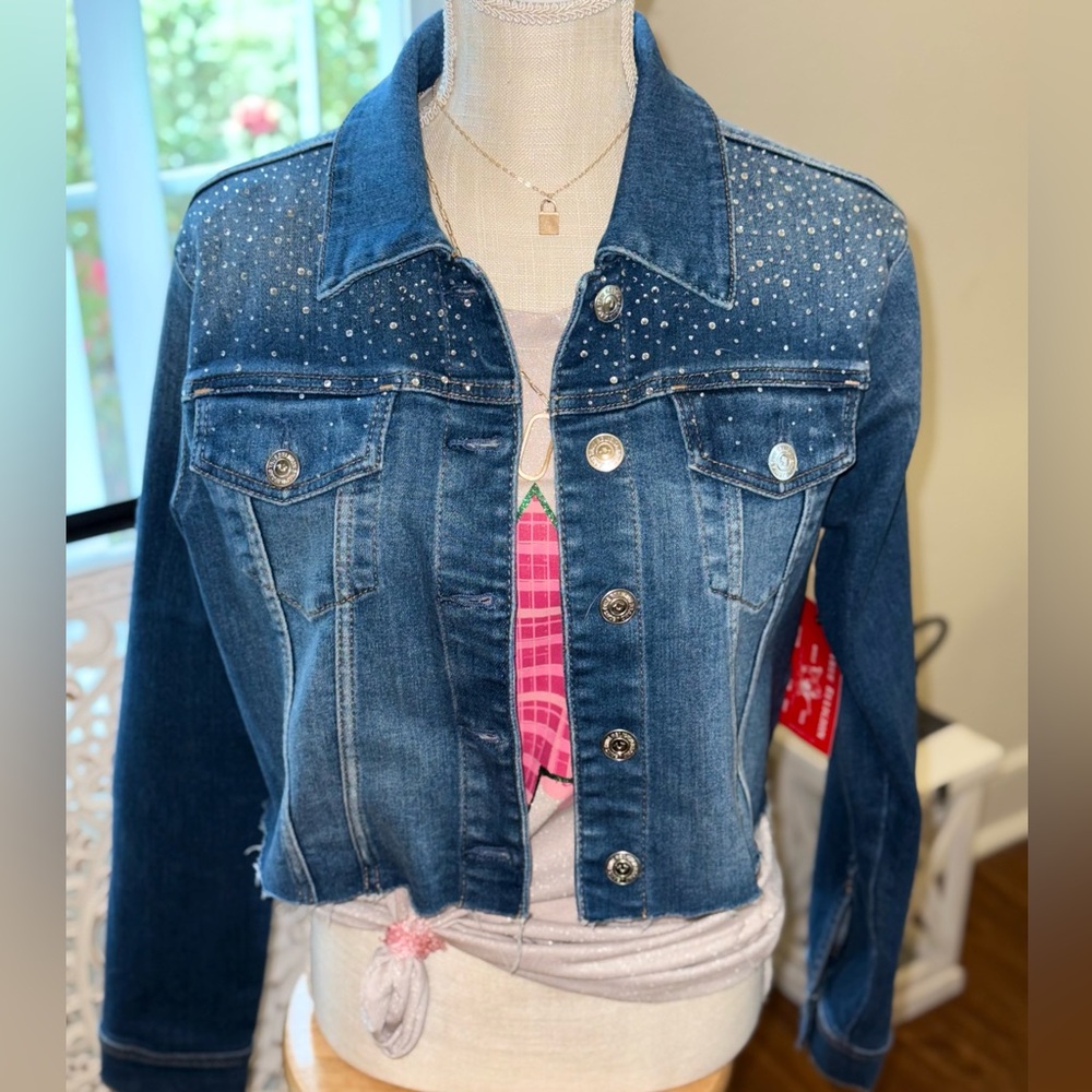 🆕🩷GRACE & EMMA: Shimmer and Sparkle Pink Xmas Trio S/S Top SMALL